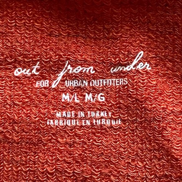 Out From Under Urban Outfitters Ruched Cami Tank Top M/L Burnt Orange NWT - Picture 3 of 6